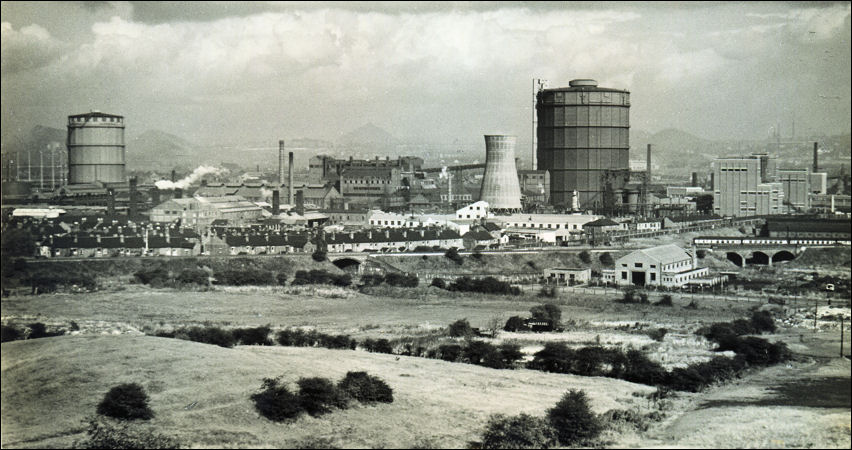 The Gas Works in Etruria Valley - 1955