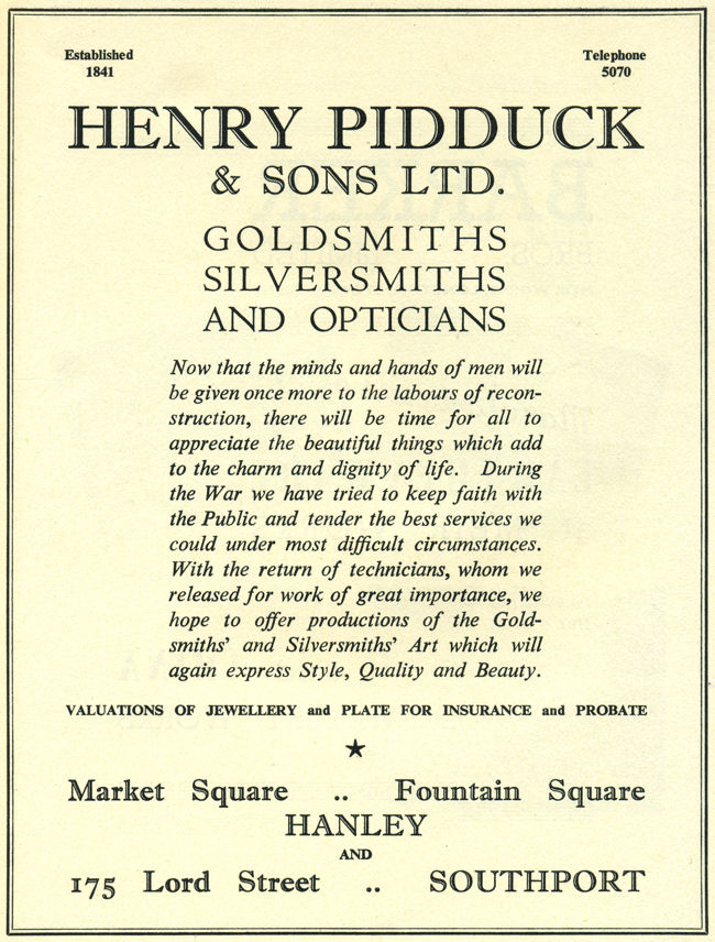 Henry Pidduck and Sons Ltd