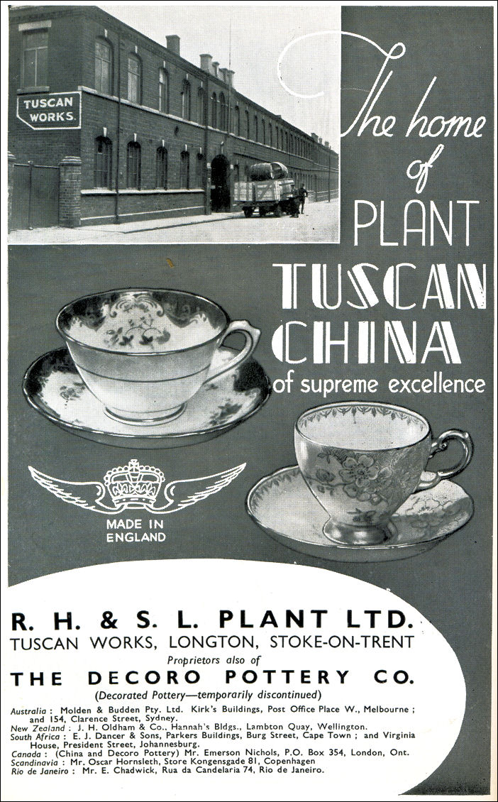 Tuscan China - RH & SL Plant