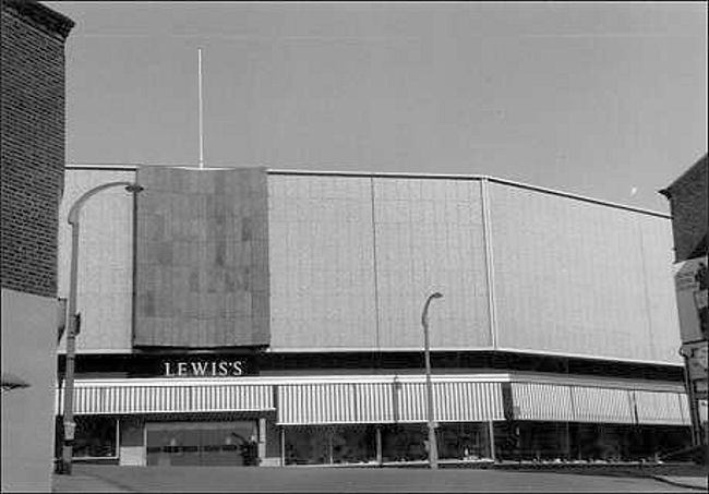 The new Lewis's Department Store on Stafford Street. 