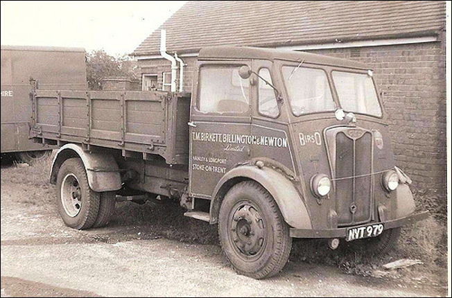T M Birkett,  Billington and  Newton Ltd. lorry