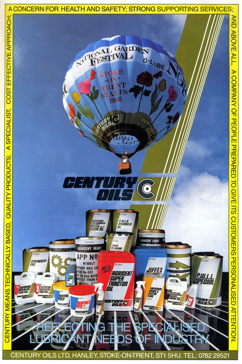 Century Oils Ltd, Hanley, Stoke-on-Trent
