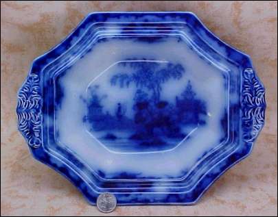 J & G Alcock plate in the SCINDE pattern