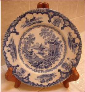 Plate in the JAPAN pattern