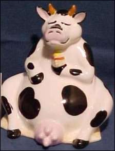 Fat Cow Figure from Brian Wood Ceramics 