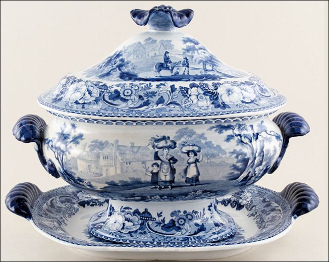 Printed British Pottery & Porcelain