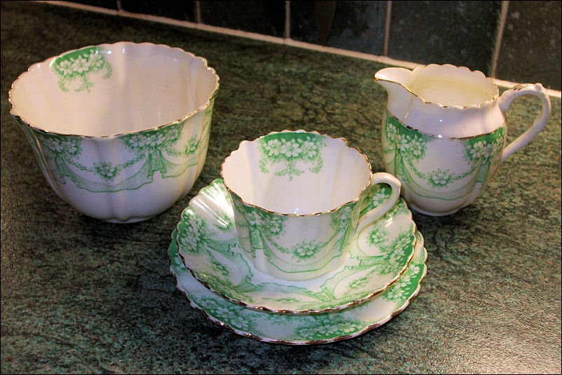 Shore, Coggins & Holt tea set in the ENA pattern 