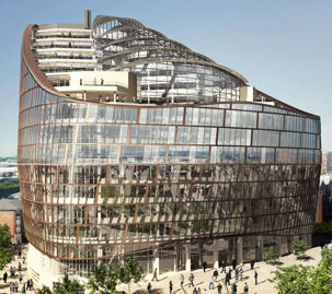 1 Angel Square, the new headquarters of the Co-operative Group, Manchester  theconstructionindex.co.uk