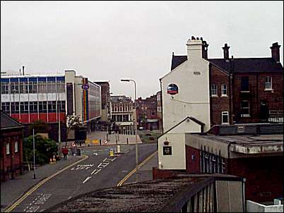 Top of Lichfield Street - looking into Stafford Street