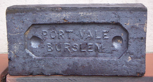 Staffordshire Blue Brick from the Midland and Port Vale Tileries, Longport