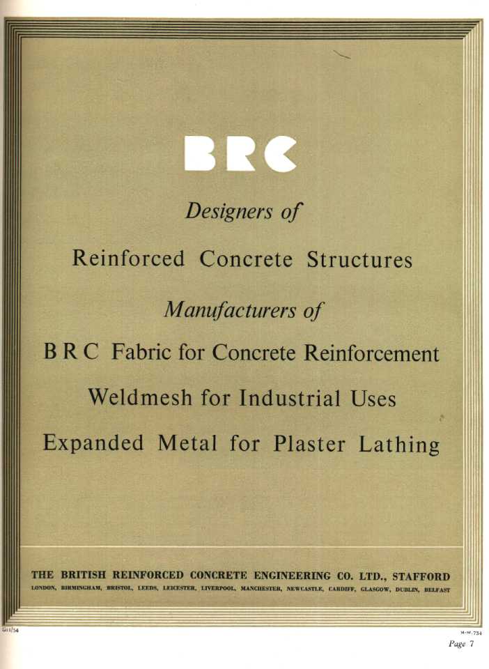 British Reinforced Concrete Engineering Co. Ltd. (Stafford)