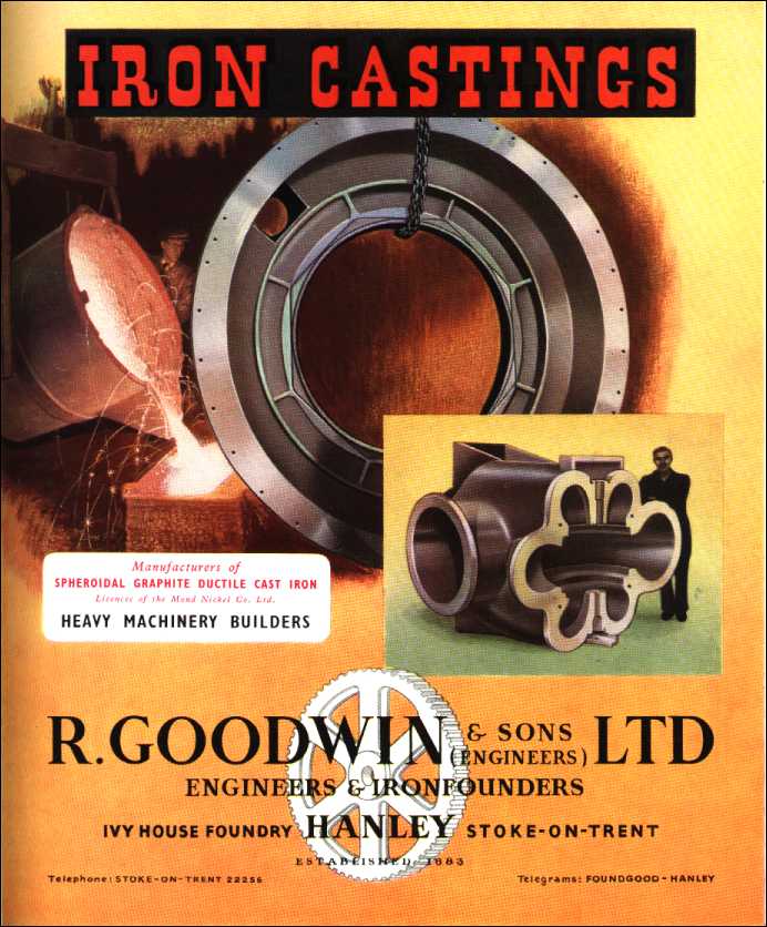 R. Goodwin & Sons (Engineers) Ltd - 1955 advert