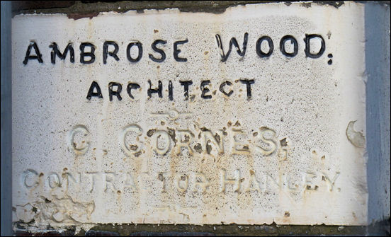 Ambrose Wood, Architect - C. Cornes, Contractor, Hanley 