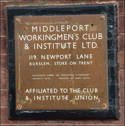 Middleport Workingmens club