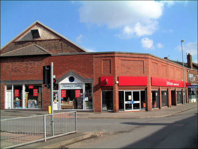 a new frontage hides the old cinema which was once the famous Victoria Theatre 