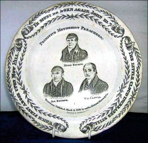 Primitive Methodist Plate c. 1830 