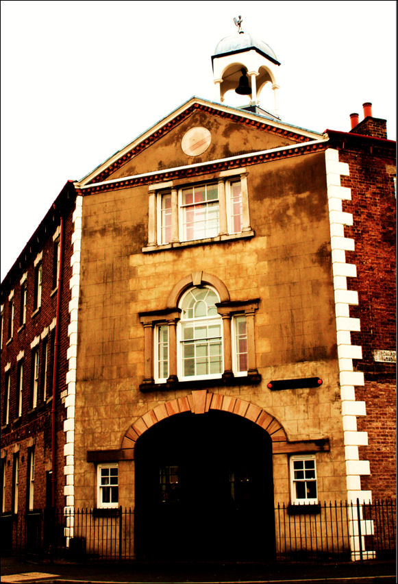 The corner frontage of the old Enoch Wood Fountain Works