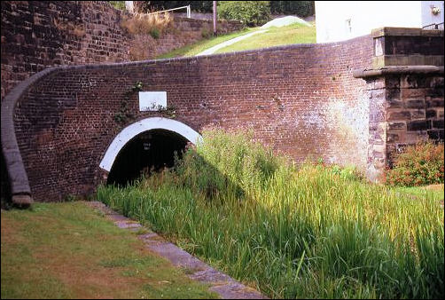 disused Brindley tunnel entrance