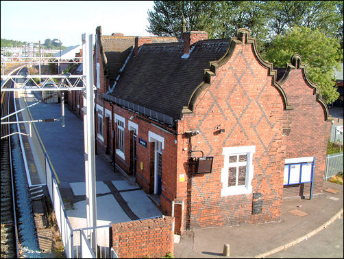 Longport Railway Station from the bridge