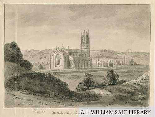 North East View of St. Paul's Church - 1841