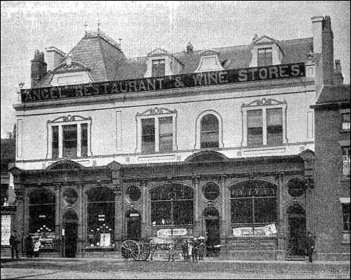 Angel Restaurant & Wine Stores 1893