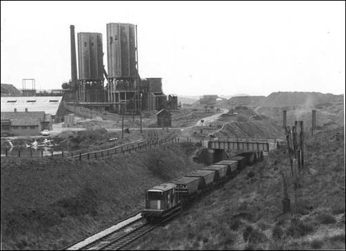 View of Birchenwood Colliery - 1973