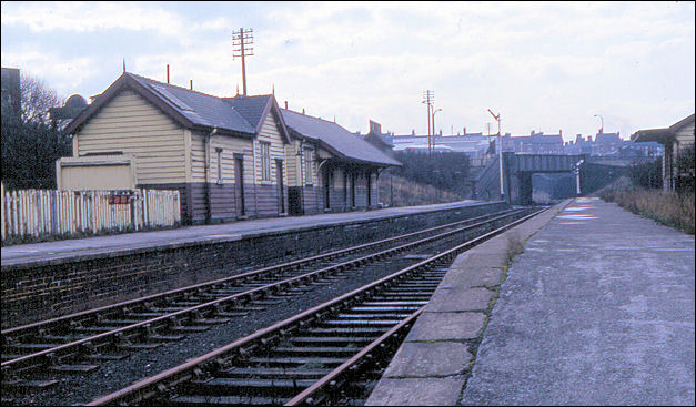 Cobridge station looking towards Hanley