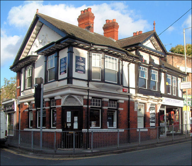 Old colliery offices on the corner of Liverpool Road and Heathcote Street, Kidsgrove