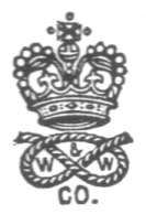 printed mark with the crown: 1915-32