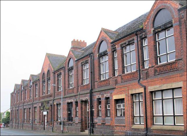 Forster Street School, Tunstall - where David went to school from the age of 7 
