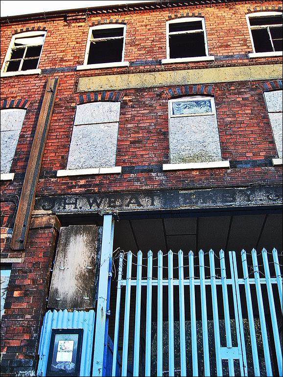 Gates at Weatherby & Sons potteries - 2007