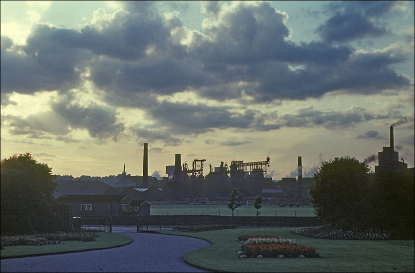 Shelton Iron & Steel Works - from Etruria Park