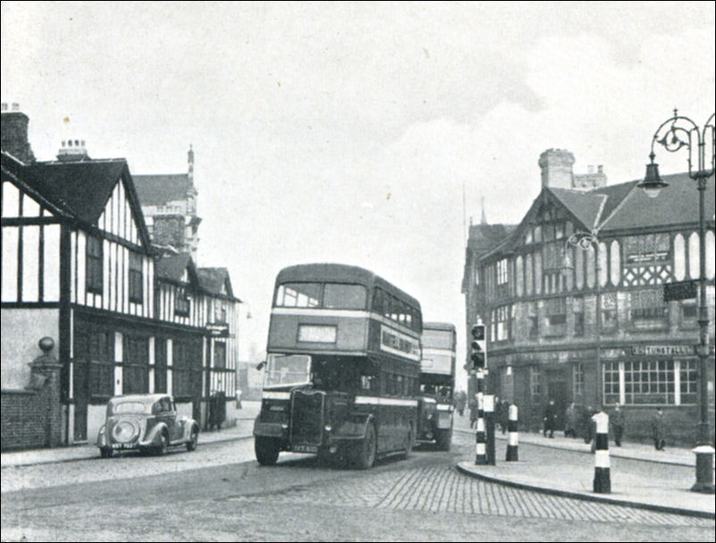 Burslem - Swan Bank and Moorland Road Junction c.1947