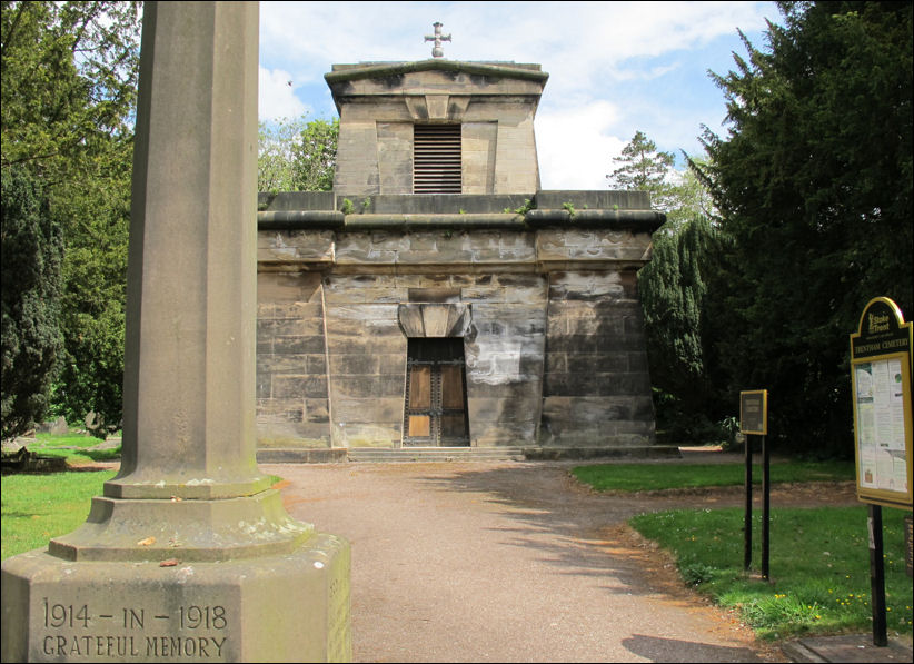Sutherland Mausoleum, Trentham Cemetery - built 1807-8