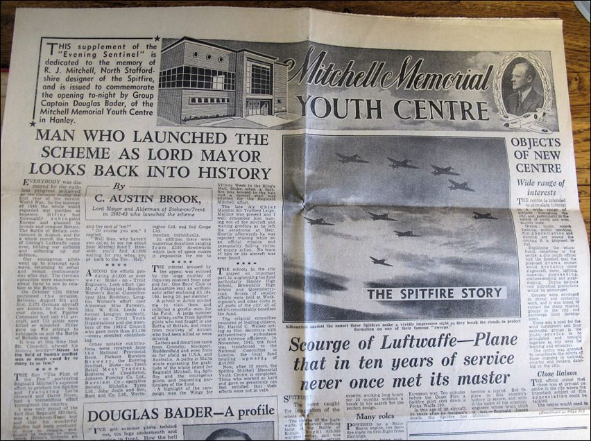 Evening Sentinel Supplement, October 28th 1957 