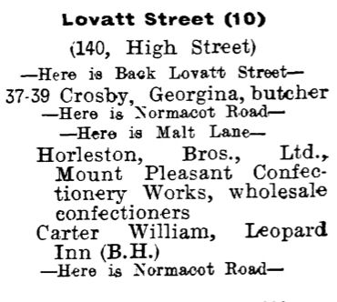Lovatt Street