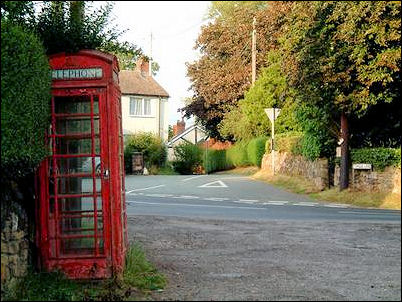 Phone box threatened with removal - near Tongue Lane along Bemersley Road