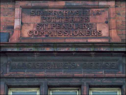 "Staffordshire Potteries Stipendiary Commissioners" 