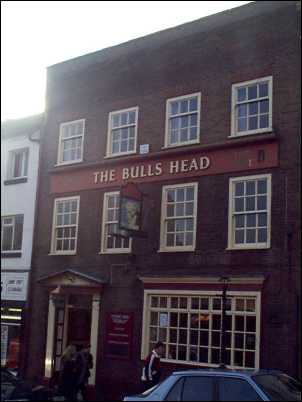 the Bulls Head on St Johns Square in Burslem