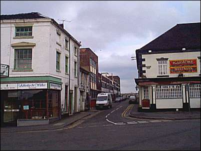 View along New Street (taken from Wedgwood Place)