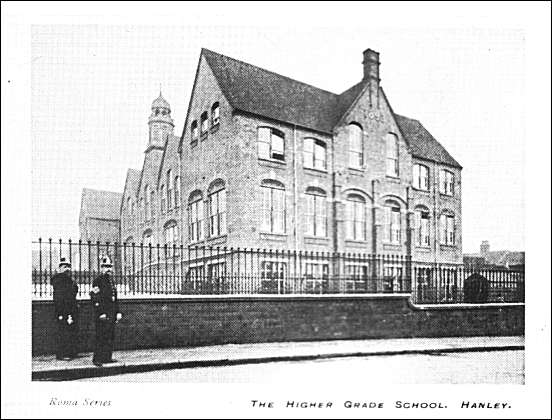 A Higher Grade School was opened in Hanley on April 18th 1894. 