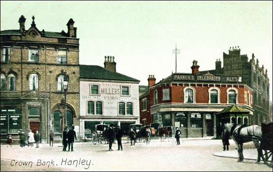 Crown Bank, Hanley - c.1900
