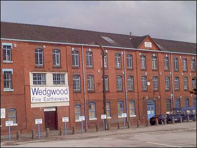 in 1968 Johnson Bros joined the Wedgwood Group as shown on the sign