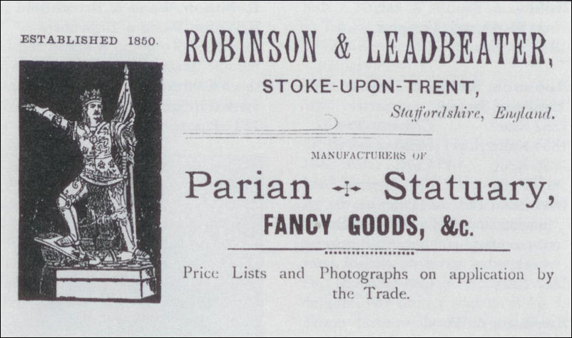 Robinson and Leadbeater - 1900 advert from Kelly's directory