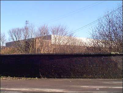 The rear of Port Vale football club's stadium