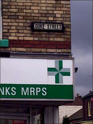 Duke Street (corner of Blurton Road)