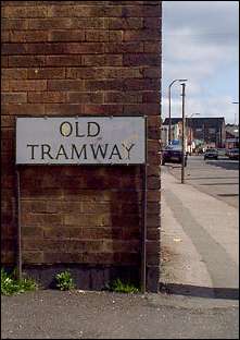 Old Tramway - on corner of Old Tramway and Duke Street