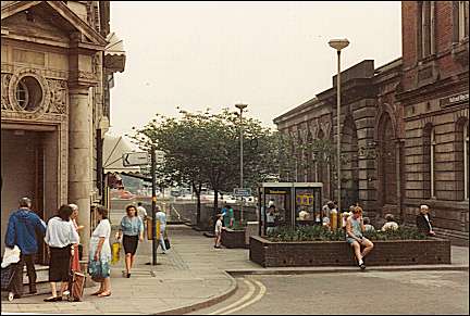 The junction of High St. and the Boulevarde looking down the latter 