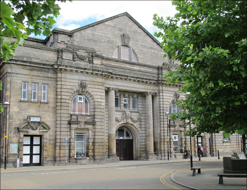 In 1910-11 the Kings Hall extension was added to the rear of the Town Hall