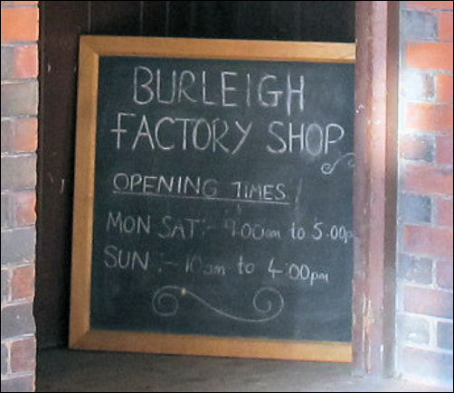 Burleigh Factory Shop 